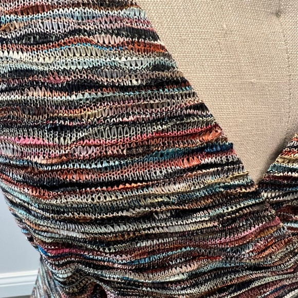 Flattering colorul layered fitting dress - Picture 3 of 7